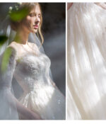 Light and airy wedding dress--Can be customized according to dimensions.