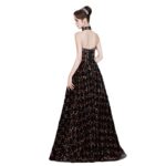 Sparkling sequin maxi skirt evening dress
