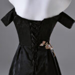 High-end embroidered formal gown