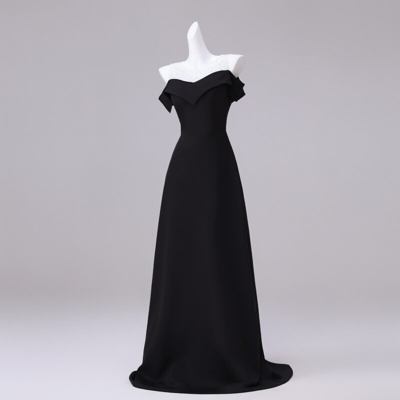 High-end, uniquely tailored evening gowns