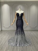 High-end custom-made evening gowns