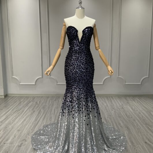 High-end custom-made evening gowns