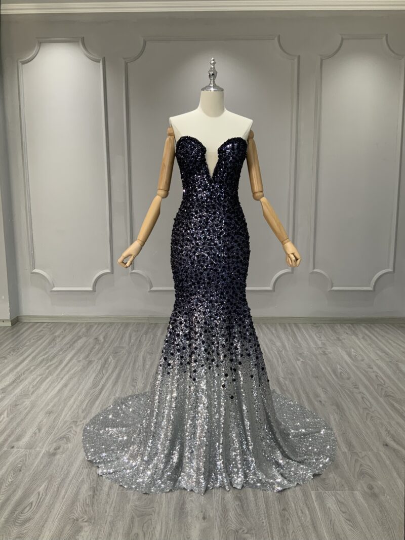 High-end custom-made evening gowns