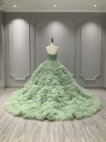 High-end custom-made evening gowns