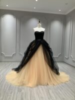 High-end custom-made evening gowns