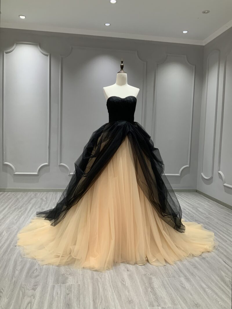 High-end custom-made evening gowns