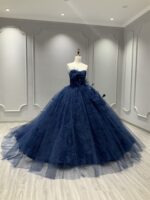 High-end custom-made evening gowns