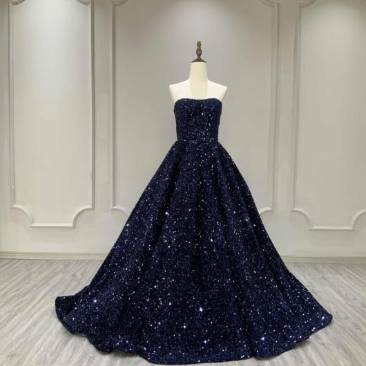 High-end custom-made evening gowns