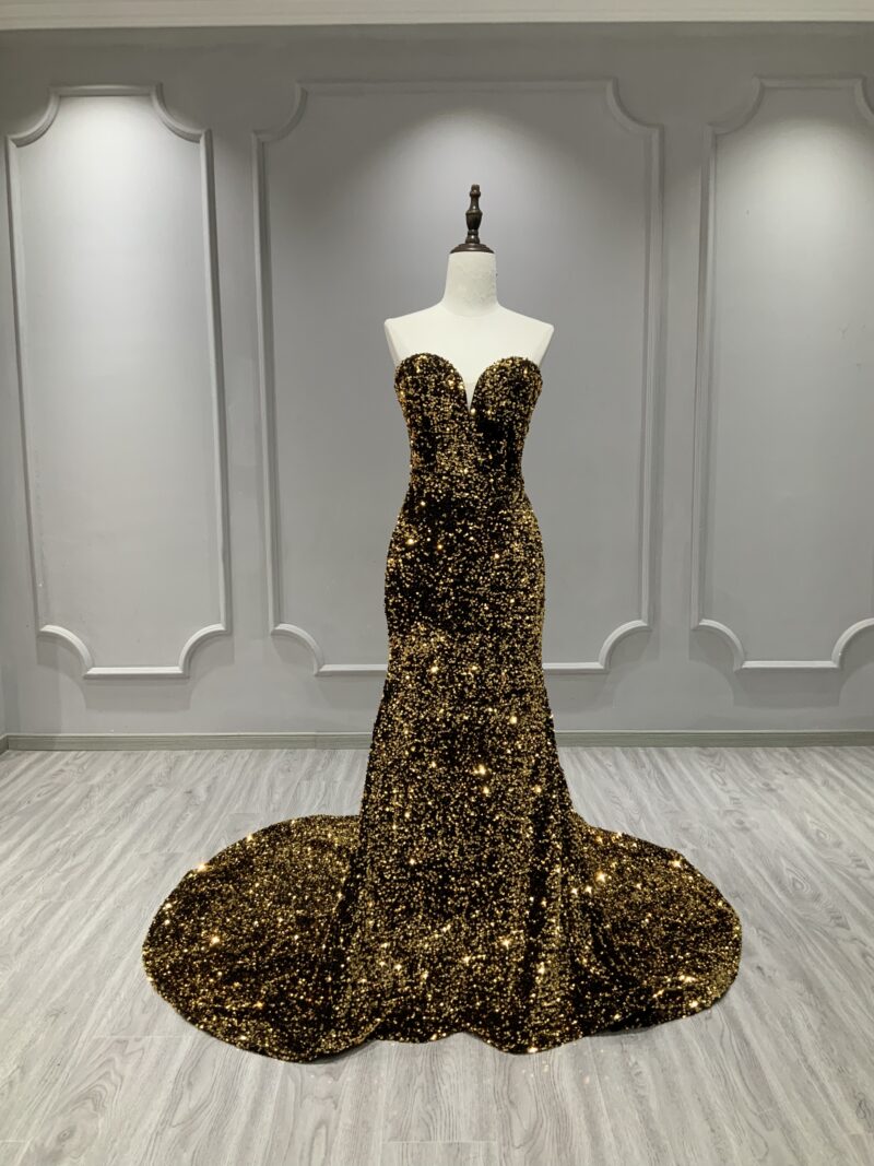 High-end custom-made evening gowns