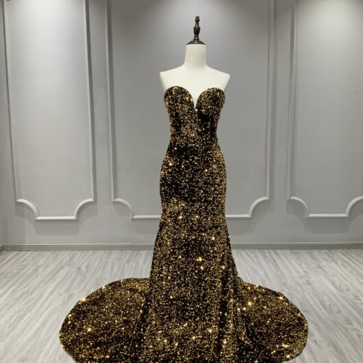High-end custom-made evening gowns