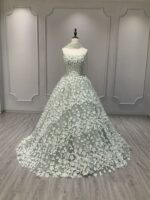 High-end custom-made evening gowns